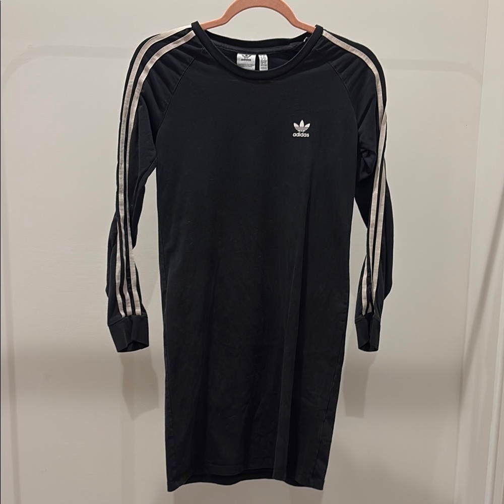 Adidas Black Long Sleeve Dress